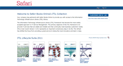 Desktop Screenshot of itil.safaribooksonline.com